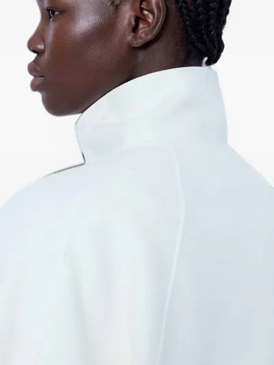 Max Mara Raglan Sleeve High-neck Pullover In White