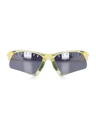 Oakley Rectangular Shield Sunglasses In Multi