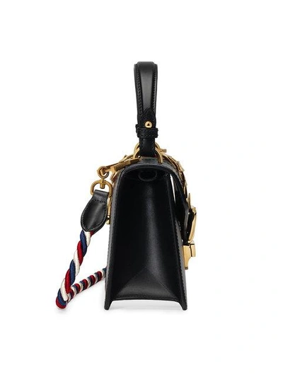 Shop Gucci Sylvie Mini Bag In Black