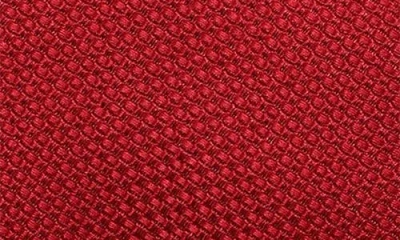 Ben Sherman Solid Textured Tie In Red