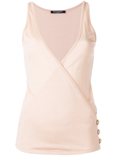 Shop Balmain Sleeveless Top