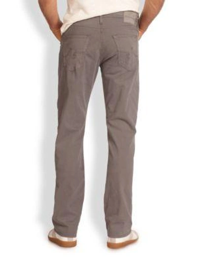 Shop Ag Protege Relaxed Fit Jeans In Stone-grey