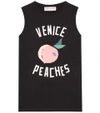 ETRE CECILE Printed cotton jersey tanktop