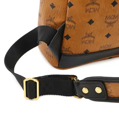 Pre-owned Mcm Visetos Coated Canvas Backpack ()