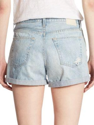 Shop Ag Alex Distressed Shorts In 22 Years Fearless