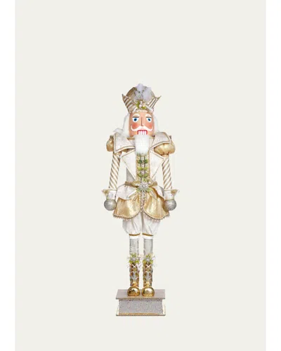Mark Roberts White Christmas Large Nutcracker In White