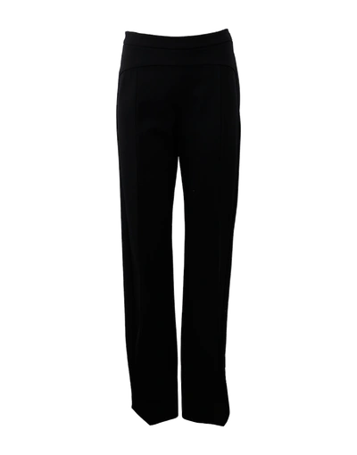 Narciso Rodriguez High Waisted Side Zip Pant In Black