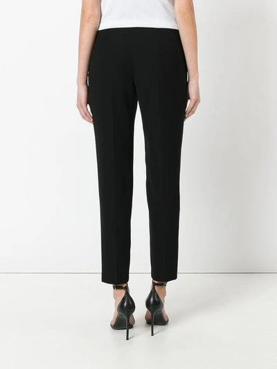 Shop Lanvin Tailored Trousers - Black