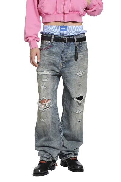 Dagger Garage Sid Jeans In Blue