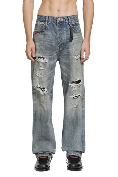 Dagger Garage Sid Jeans In Blue