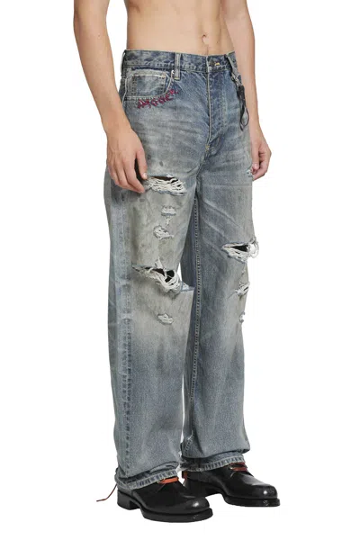 Dagger Garage Sid Jeans In Blue