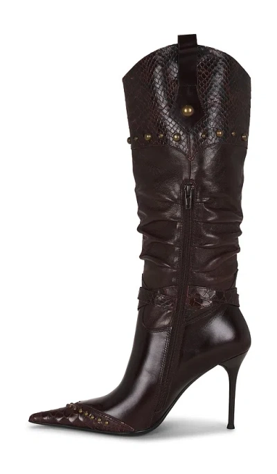 Jeffrey Campbell Headturner Boot In Multi