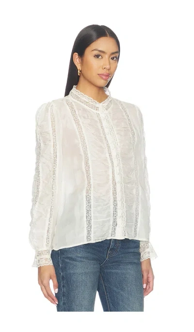 Loveshackfancy Jacque Top In White