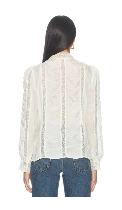 Loveshackfancy Jacque Top In White