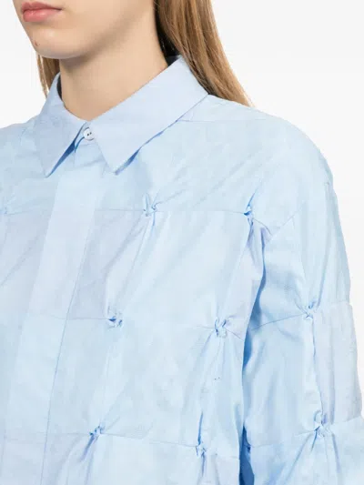 Ader Error 스모킹 자카드 셔츠 In Blue