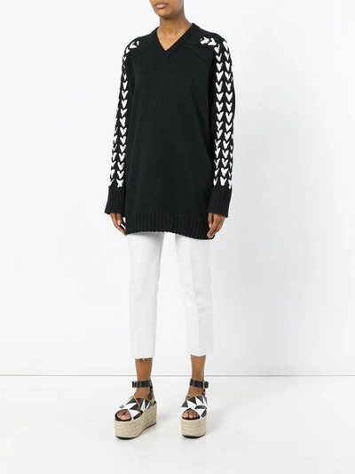 Shop Y/project Braided Sleeve Jumper