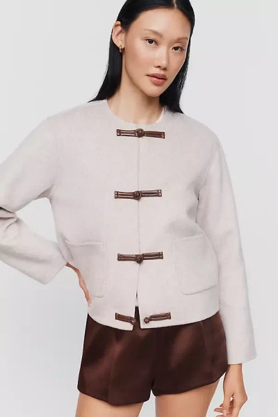 Rails Deidre Drop Shoulder Wool-blend Jacket In Neutral