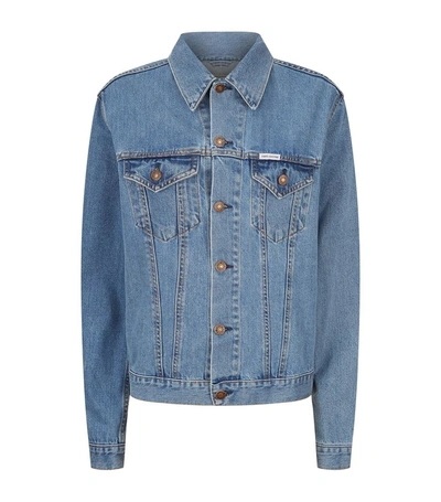 Forte Couture Beaded Back Denim Jacket