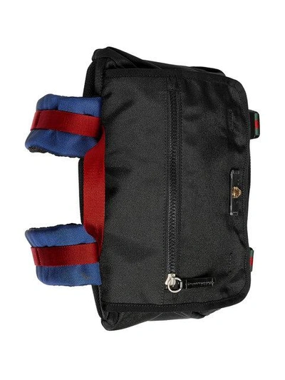 Shop Gucci Technical Canvas Backpack
