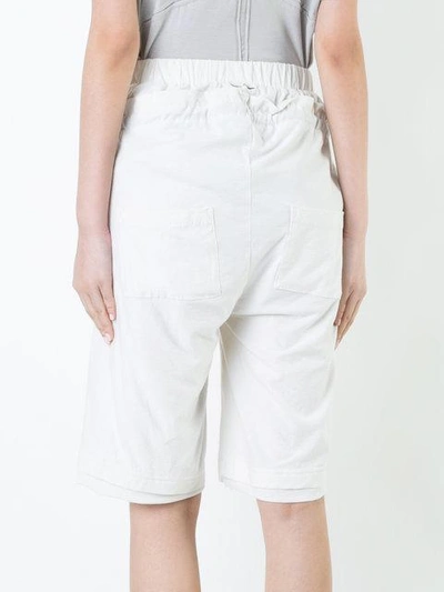 Shop First Aid To The Injured Haemin Shorts - White