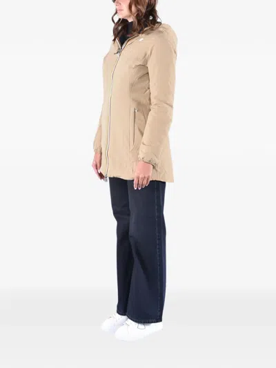 K-way Denise Reversible Coat In Multi