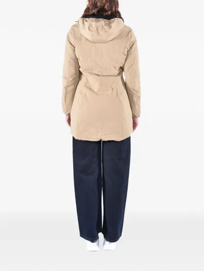 K-way Denise Reversible Coat In Multi