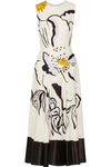 ROKSANDA Camillo printed silk-crepe midi dress