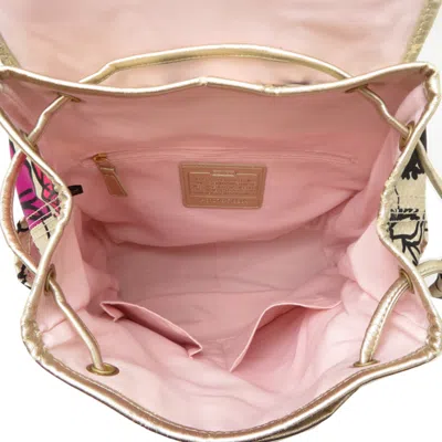 Pre-owned Coach Multi-color Nylon Backpack ()