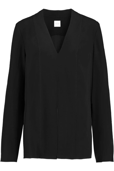 Dion Lee Spiral Cape-effect Crepe Top