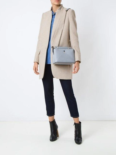 Shop Fendi Dotcom Click Shoulder Bag In F04qk