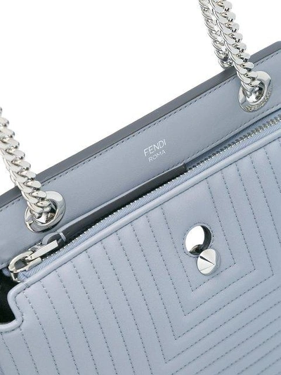 Shop Fendi Dotcom Click Shoulder Bag In F04qk