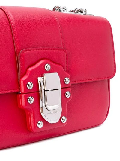 Shop Dolce & Gabbana Lucia Shoulder Bag - Red