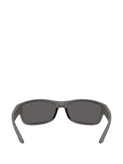Prada Rectangle-frame Sunglasses In Gray