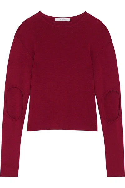 Dion Lee Cutout Stretch-knit Top