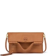 TORY BURCH TAYLOR CONVERTIBLE FOLD-OVER CROSS-BODY,35585