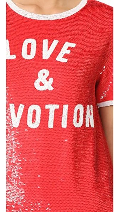 Shop Ashish Love & Devotion T-shirt In Red