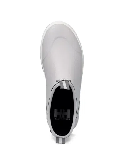 Helly Hansen Seaspray Logo-patch Pull-on Boots In Gray