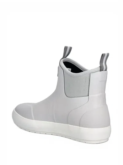 Helly Hansen Seaspray Logo-patch Pull-on Boots In Gray