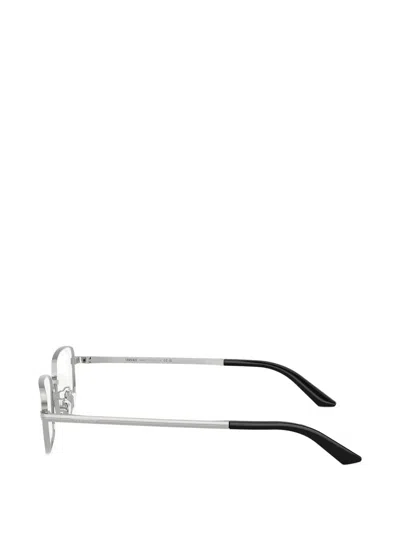 Versace Rectangle-frame Glasses In 실버 톤