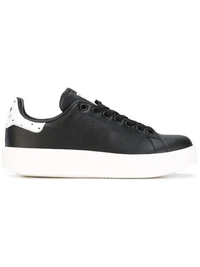 Shop Adidas Originals Adidas Stan Smith Bold Sneakers - Black