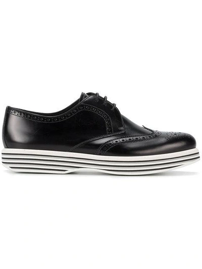 Shop Church's Ruby Platform Brogue Shoes - Black