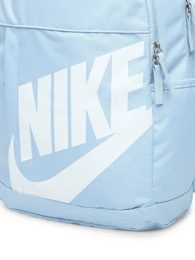 Nike 로고 프린트 집업 백팩 In Blue