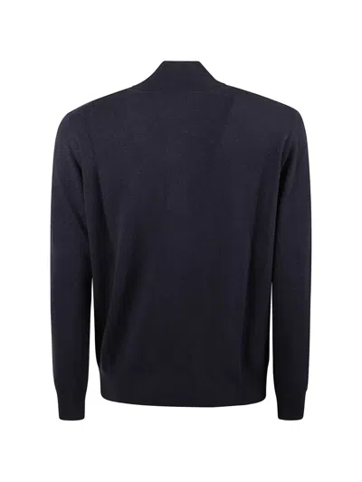 Altea Half-zip Sweater In Blue