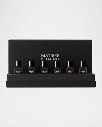 Matiere Premiere Extrait De Parfum Discovery Set 6 X 6ml In Black ...