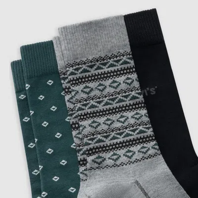 Levi's Regular Cut Socks In Multi