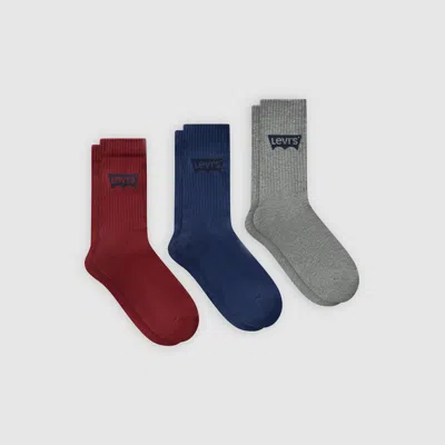 Levi's Regular Cut Socks In Multi