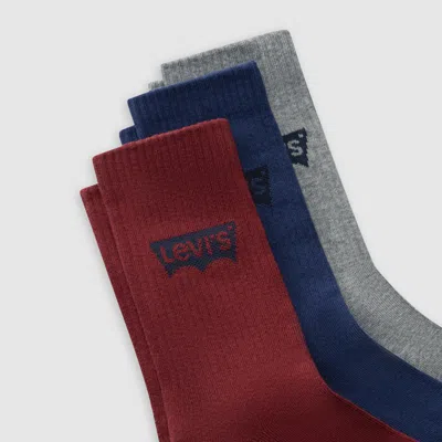 Levi's Regular Cut Socks In Multi
