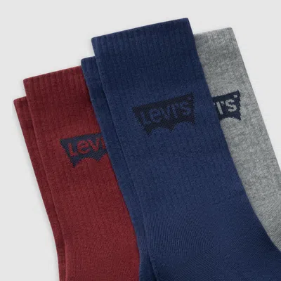Levi's Regular Cut Socks In Multi