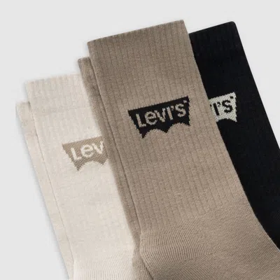 Levi's Regular Cut Socks In Multi