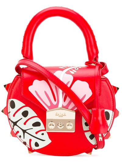 Salar Mimi Maui Shoulder Bag In Rosso